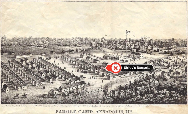 Camp Parole near Annapolis, Maryland